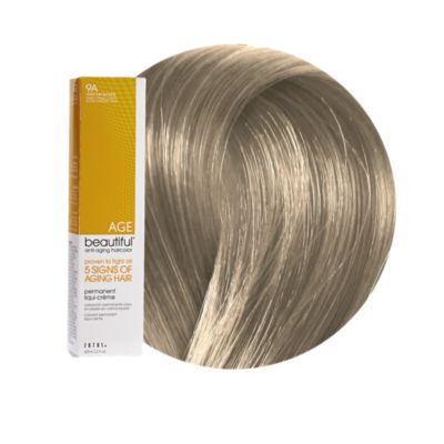 A product thumbnail of AGEbeautiful Anti-aging Permanent Liqui-creme Haircolor 9A Light Ash Blonde