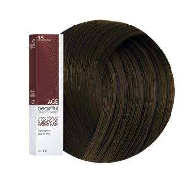 A product thumbnail of AGEbeautiful Anti-aging Permanent Liqui-creme Haircolor 4A Dark Ash Brown