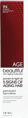 A product thumbnail of AGEbeautiful Anti-aging Permanent Liqui-creme Haircolor 1N Jet Black