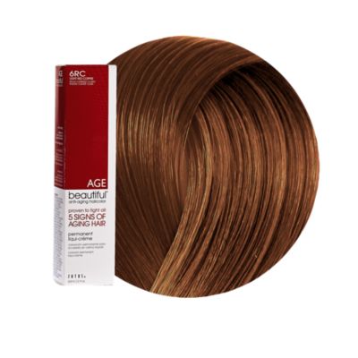 A product thumbnail of AGEbeautiful Anti-aging Permanent Liqui-creme Haircolor 6RC Light Red Copper