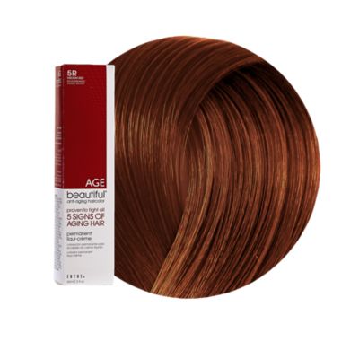 A product thumbnail of AGEbeautiful Anti-aging Permanent Liqui-creme Haircolor 5R Medium Red