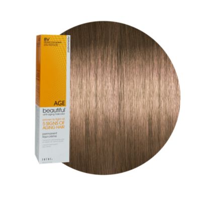 A product thumbnail of AGEbeautiful Anti-Aging Permanent Liqui-Creme Haircolor 8V Medium Cool Blonde