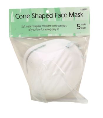 A product thumbnail of YCC Cone Shaped Face Mask