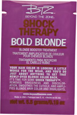 A product thumbnail of Beyond the Zone Shock Therapy Bold Blonde Treatment