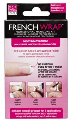 A product thumbnail of Nail Bliss Thick White French Wrap Manicure Kit