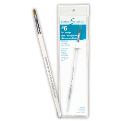 A product thumbnail of Beauty Secrets #6 Flat Sculpt Nail Brush
