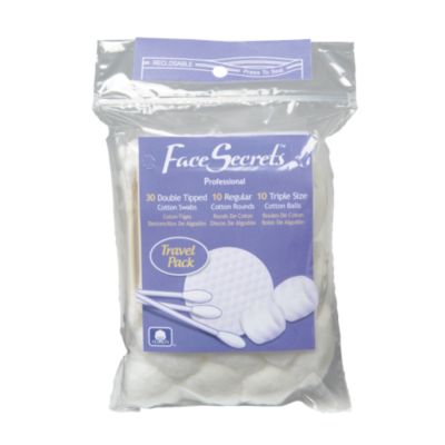 A product thumbnail of Face Secrets Professional Cotton Travel Pack