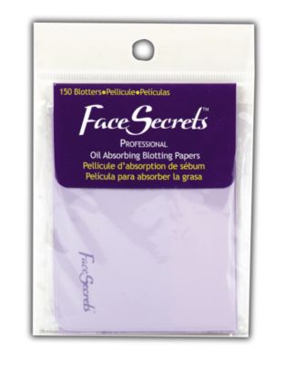 A product thumbnail of Face Secrets Professional Oil Absorbing Blotting Papers