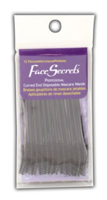 A product thumbnail of Face Secrets Curved End Disposable Mascara Wands