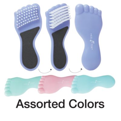 A product thumbnail of Heel to Toe Foot Shaped Brush & File