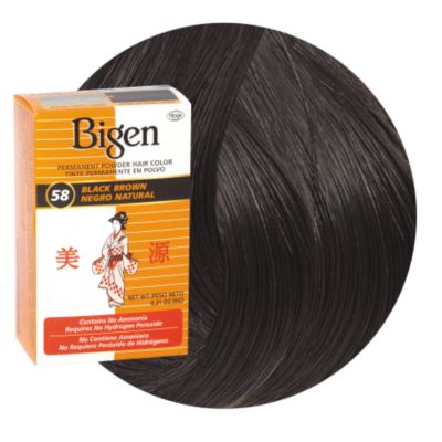 A product thumbnail of Bigen Hair Color Black Brown #58