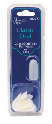 A product thumbnail of Terrific Tips Classic Oval Nail Tips