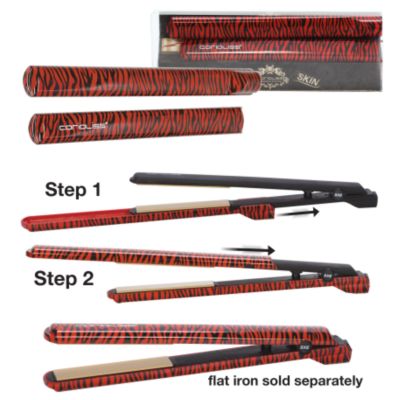 A product thumbnail of SXE SKIN Zebra Print Interchangeable Flat Iron Cover