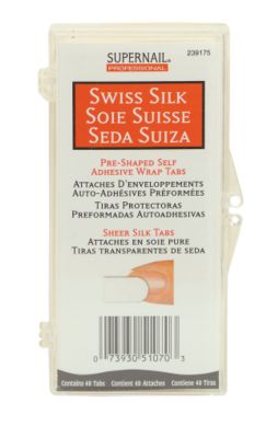 A product thumbnail of SuperNail 100% Swiss Silk Wrap Self-Adhesive Tabs