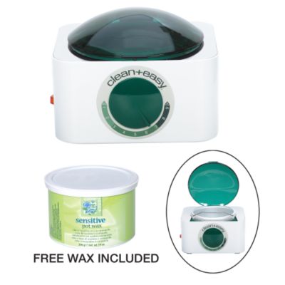 A product thumbnail of clean + easy Deluxe Pot Wax Warmer with FREE Wax