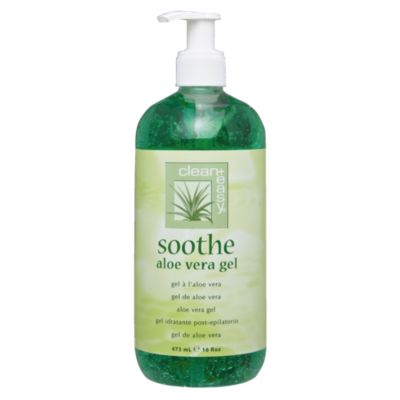 A product thumbnail of clean + easy Soothing Aloe Vera Gel