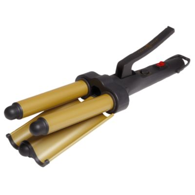 A product thumbnail of Gold 'N Hot Jumbo Ceramic Triple Barrel Waver