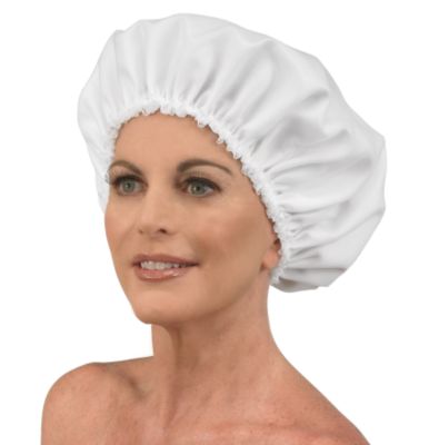 A product thumbnail of Betty Dain Headline White Satinette Sleepwear #426