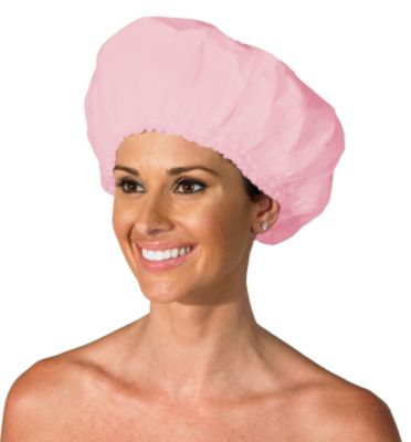 A product thumbnail of Headline Chiffon Bath Mate Mauve Shower Cap #510