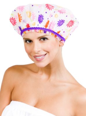A product thumbnail of Betty Dain Hipster Flower Power Shower Cap