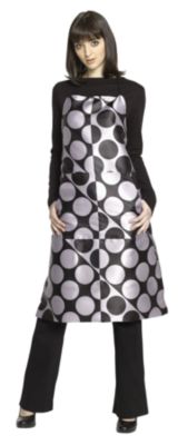 A product thumbnail of Andre Elegance Stylist Apron Black/Silver #727