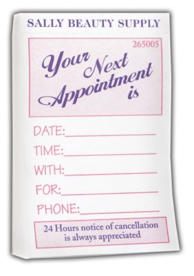 A product thumbnail of Sally "Your Next Appointment" Pad