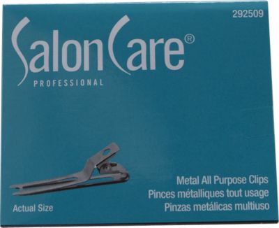 A product thumbnail of Salon Care All Purpose Metal Clips 80 Count
