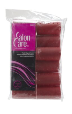 A product thumbnail of Salon Care Magnetic Rollers Long Red