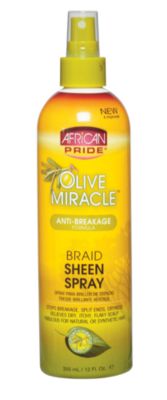 A product thumbnail of African Pride Olive Miracle Braid Sheen Spray