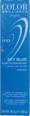 A product thumbnail of Ion Color Brilliance Brights Semi-Permanent Hair Color Sky Blue