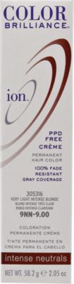 A product thumbnail of Ion Color Brilliance Permanent Creme Intense Neutrals 9NN Very Light Intense Blonde