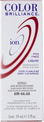 Ion Red Hair Color Chart