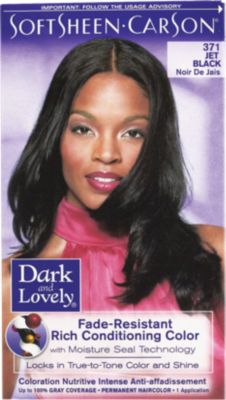 A product thumbnail of Dark and Lovely Color Jet Black