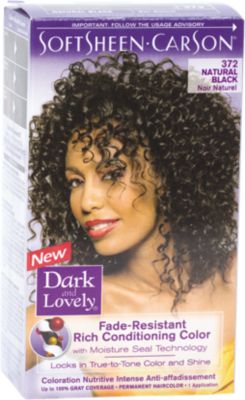 A product thumbnail of Dark and Lovely Color Natural Black