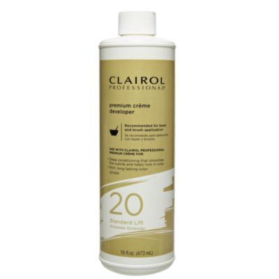 A product thumbnail of Clairol Premium Creme 20 Volume Dedicated Developer 16 oz.