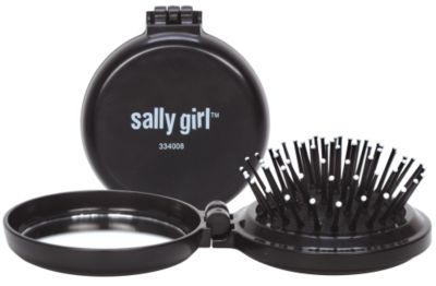 A product thumbnail of Sally Girl Folding Pop-Up Travel Brush