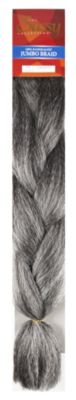 A product thumbnail of Sassy Kanekalon Jumbo Braid #44 Gray/Black