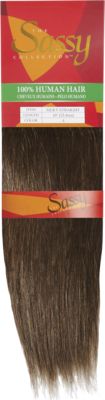 A product thumbnail of Silky Straight Human Hair Extensions 10"