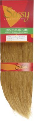 A product thumbnail of Silky Straight Human Hair Extensions 10"