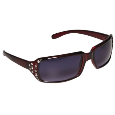 A product thumbnail of Rectangle Frame Rhinestone Studded Sunglasses