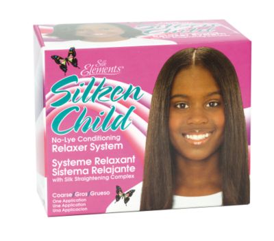 A product thumbnail of Silk Elements Silken Child No-Lye Relaxer Kit