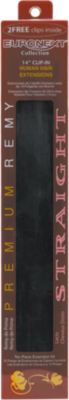 A product thumbnail of Remy Clip-In 14-inch Human Hair Extensions Black