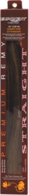 A product thumbnail of Remy 18 Inch Clip-In Hair Extensions Toffee Brown