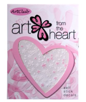 A product thumbnail of Art Club Self Stick Decal Flowers