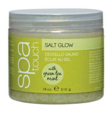 A product thumbnail of SpaTouch Green Tea Mint Salt Glow 16 oz.