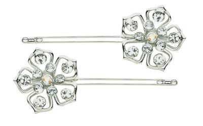 A product thumbnail of DCNL Fleur Slides With Crystals
