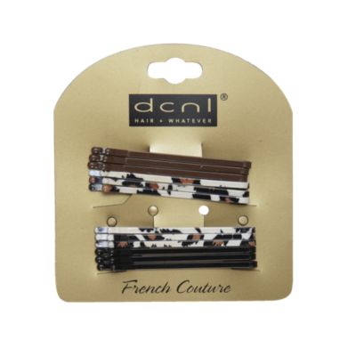 A product thumbnail of DCNL Animal Print Black & Brown Bobbies