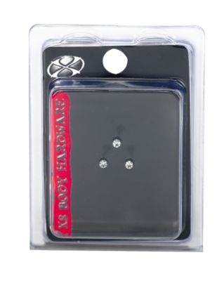 A product thumbnail of Stainless Steel Nose Bone Crystal 2.5 mm