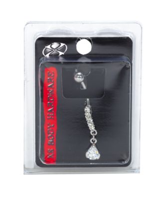 A product thumbnail of 14G Navel Dangle Multi Crystal Teardrop