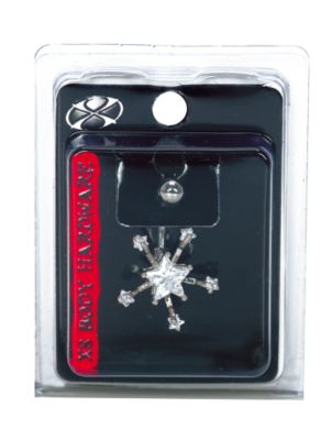 A product thumbnail of X8 Body Harware Crystal Star Navel Dangle